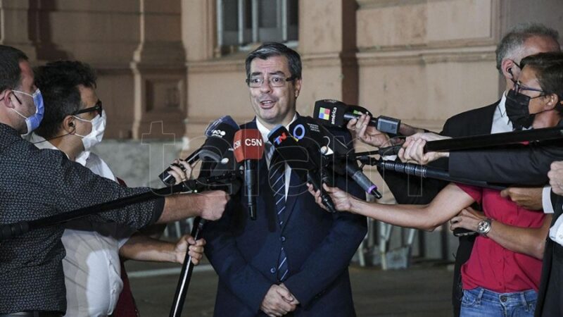 Germán Martínez, nuevo presidente del bloque del FdT: “No vengo a reemplazar a nadie”