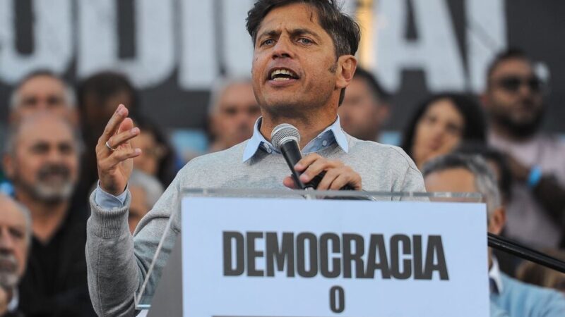 Axel Kicillof: “Cristina Kirchner tiene que estar a la cabeza del armado electoral”