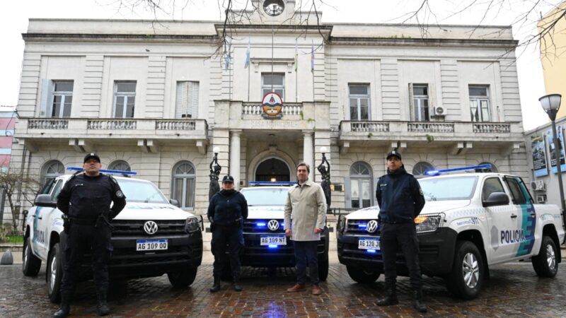 Seguridad: Luján suma tres nuevos patrulleros
