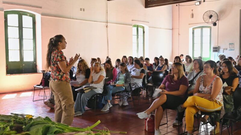 Programa Huerta en Casa: se realizó una capacitación intensiva a docentes 